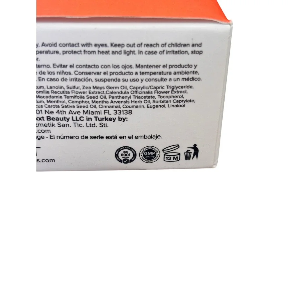 Nexxt Nail Care Oil 1.7oz‎ Orange White Strengthening Hydrating Spa Care